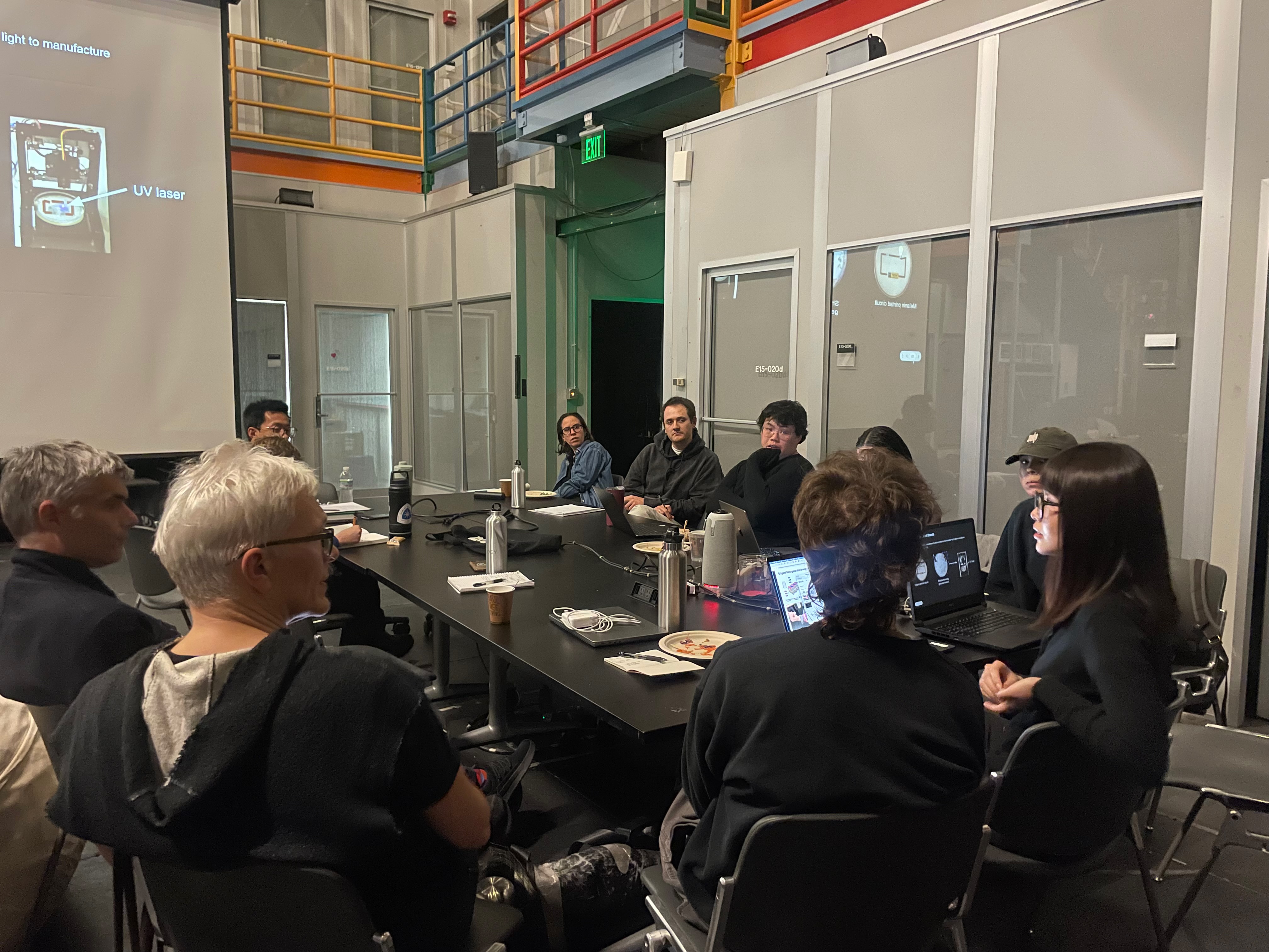 artineer seminar at MIT ACT Cube — living materials and bio-computational art