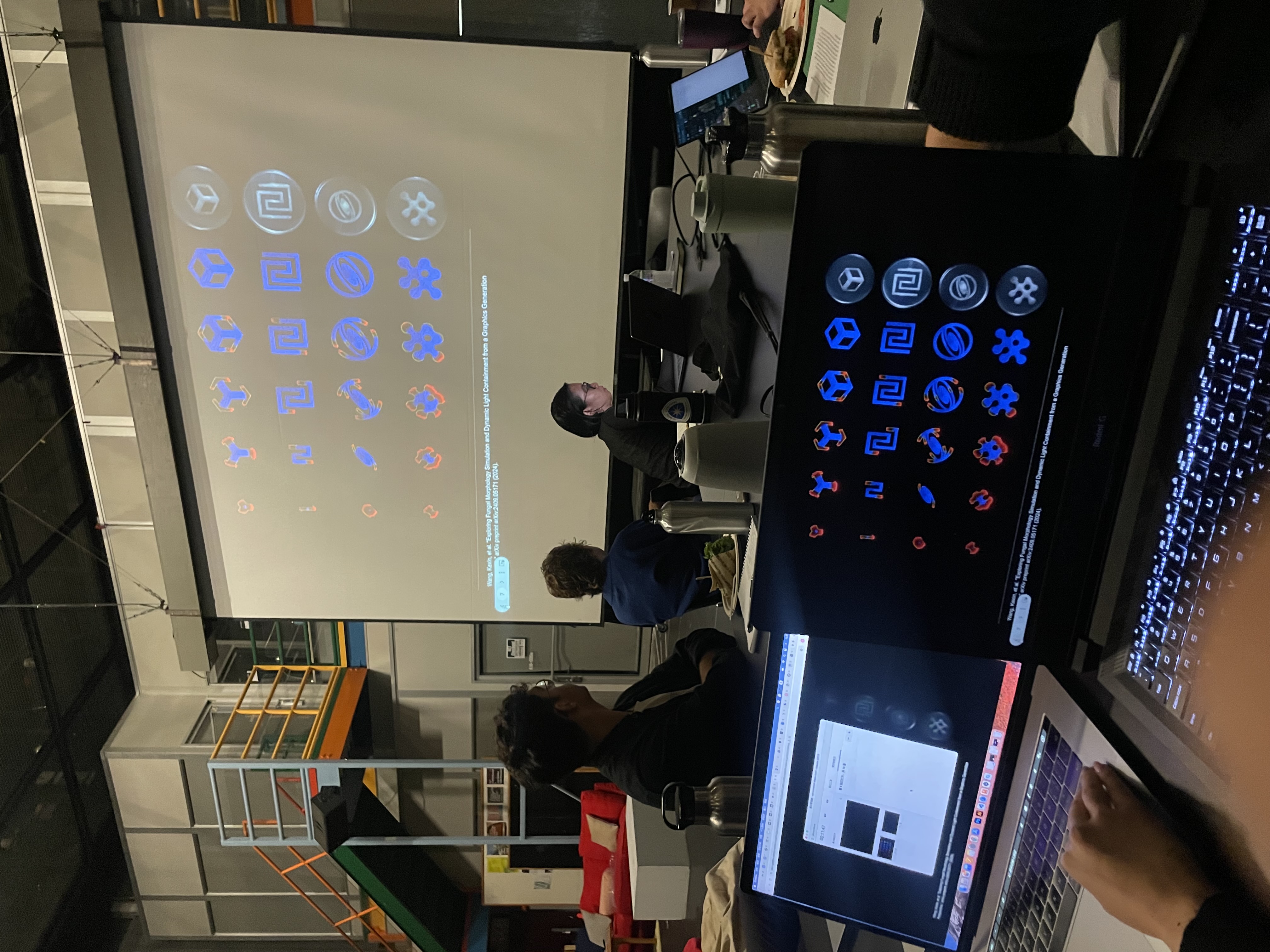 Invited Seminar at MIT Arts, Culture & Technology — artineer founder Kexin Wang presenting inside the ACT Cube