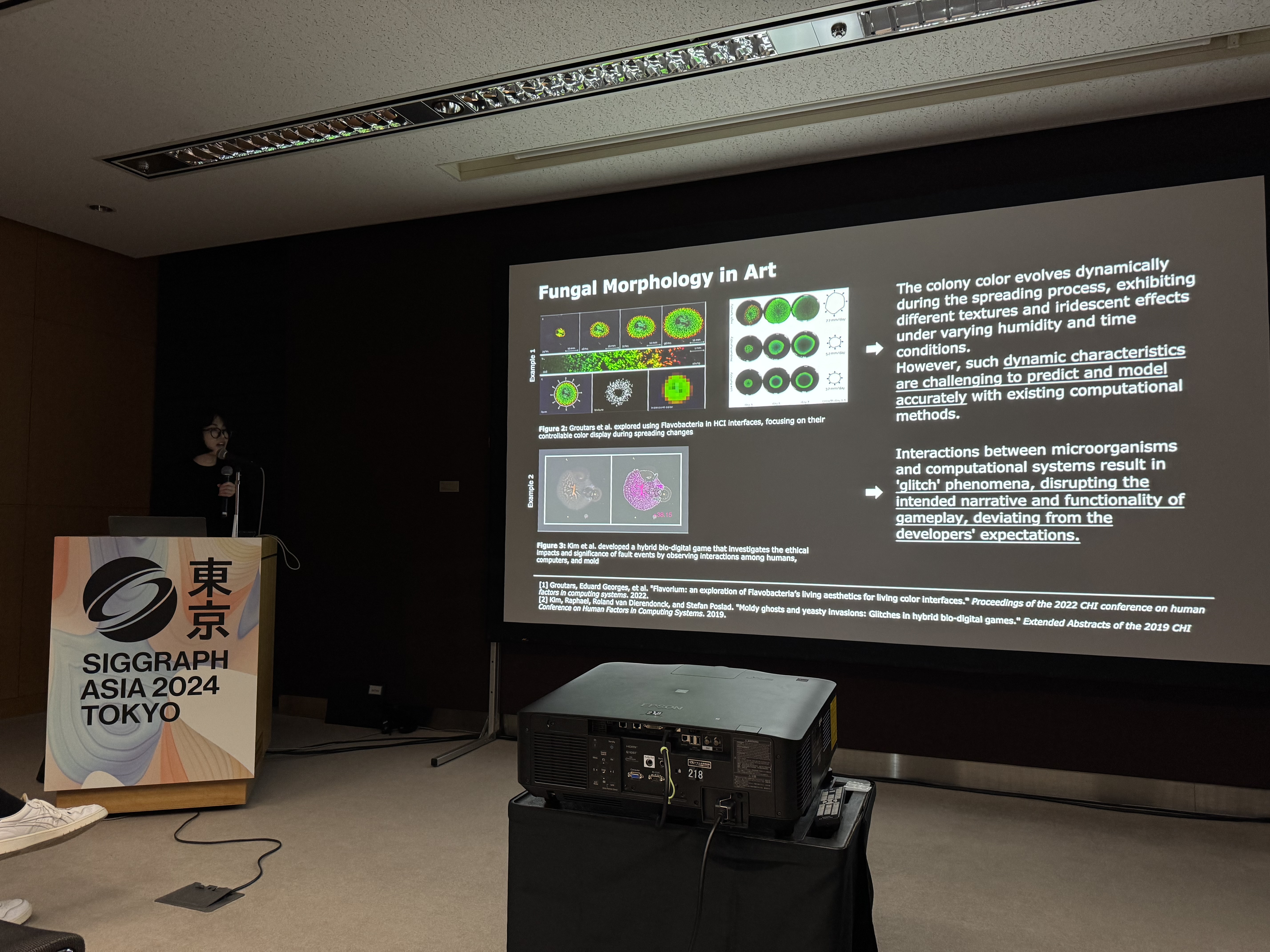 SIGGRAPH Asia 2024 Art Papers — artineer presentation, Tokyo