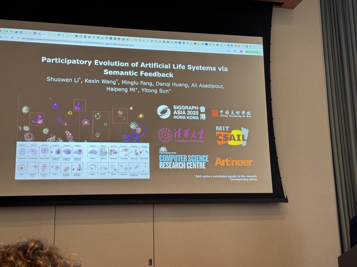 artineer researcher presenting at SIGGRAPH Asia 2025, Tokyo