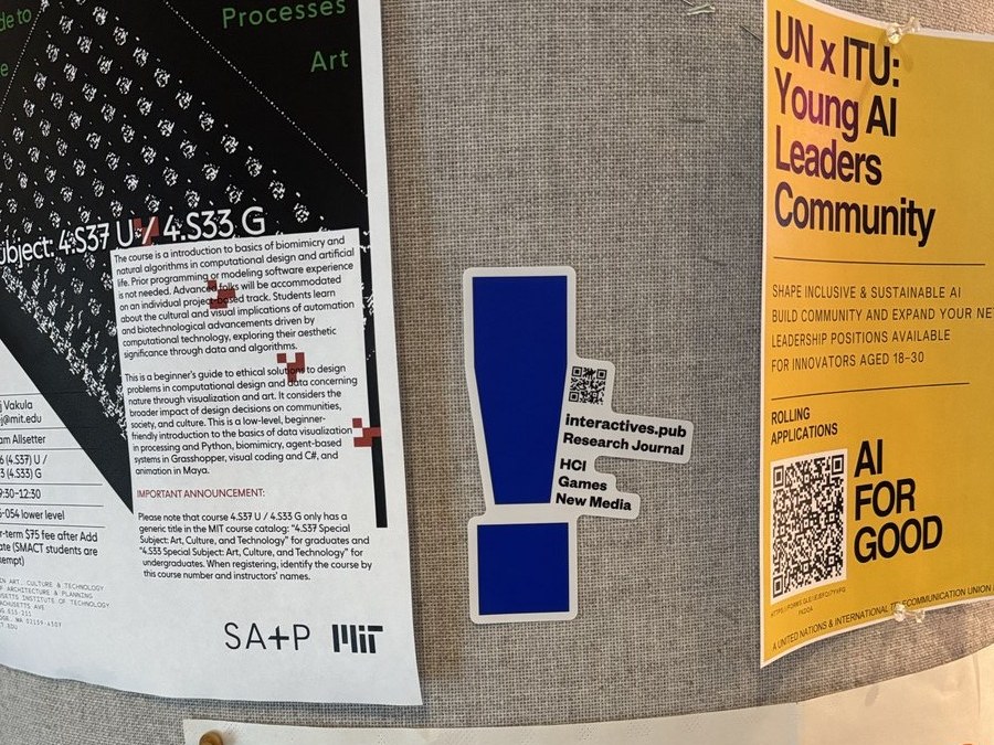 interactives journal Boston outreach — HCI research community