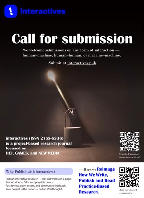 interactives journal issue 3 poster